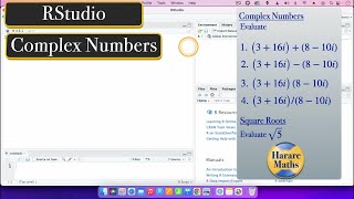 RStudio | Complex Numbers