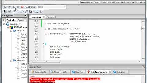 OpenGL Tutorial 9:  Making a Debug Mode!