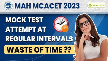 MAH MCA CET 2023 - Mock Test | Points To Remember | Practice | Evaluate | Perform | Watch Now