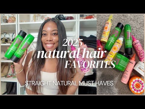 My Top 2025 Natural Hair Care Favorites Straight Natural and Silk Press Must Haves This Year
