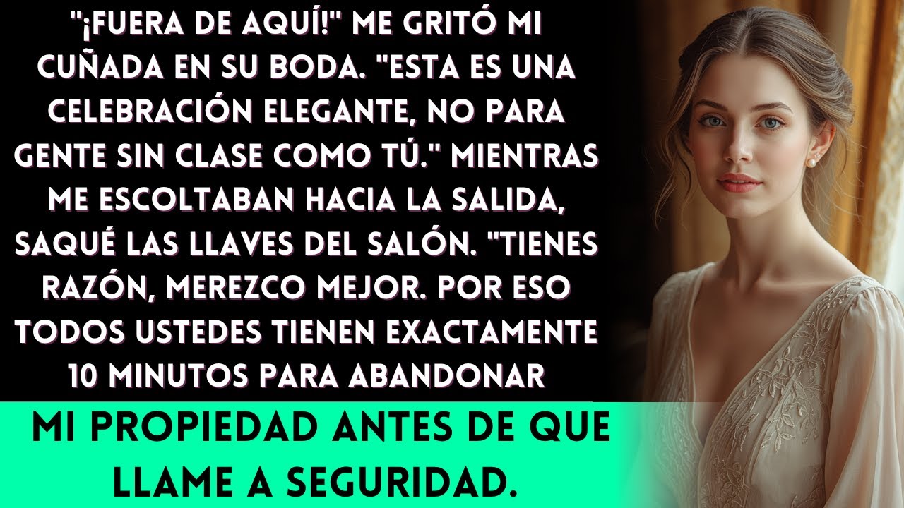 Mi Cuñada Me Echó de la Boda Familiar Porque 