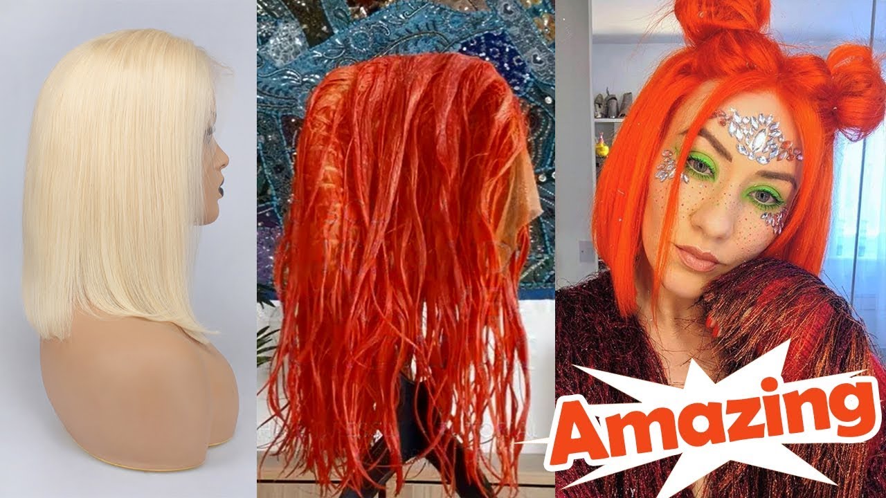 Amazing!!! How to Dye Wigs at Home? 613 DIY YouTube