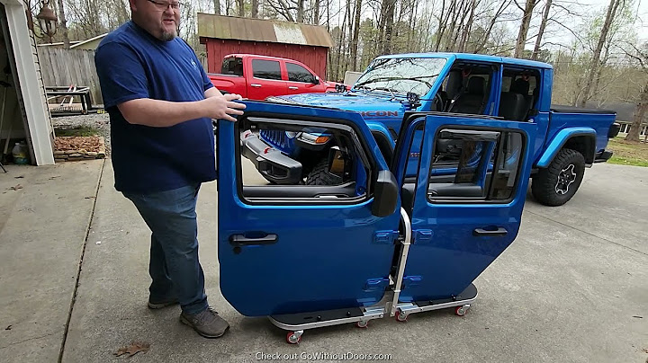 Where to store jeep doors