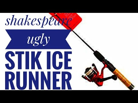 Shakespeare Ugly Stik Ice Runner Review- Best Ice fishing rod and reel  combo 2020 vlogger John 