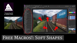 Free Macros!: Soft Shapes (for Affinity Photo) screenshot 2