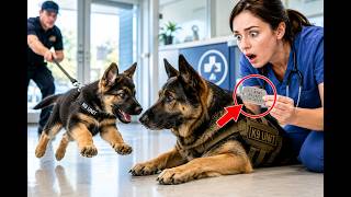 A Lost Puppy Kept Running Back to a Retired Military K9—Then the Quiet Nurse Found Out Why