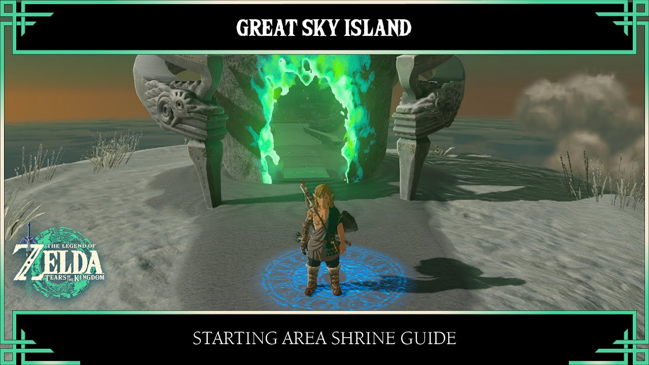 Zelda Tears of the Kingdom: First Four Shrines of Great Sky Island
