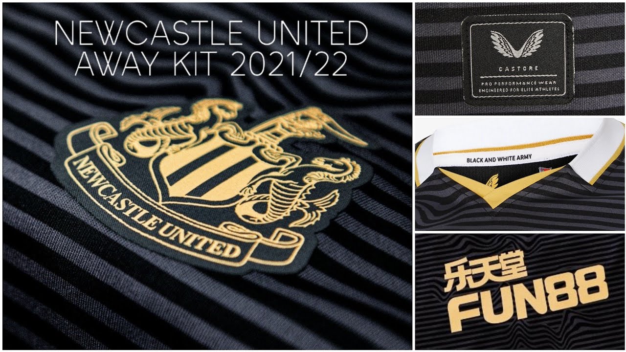 NEWCASTLE UNITED AWAY KIT 2021/22 || CASTORE || 
