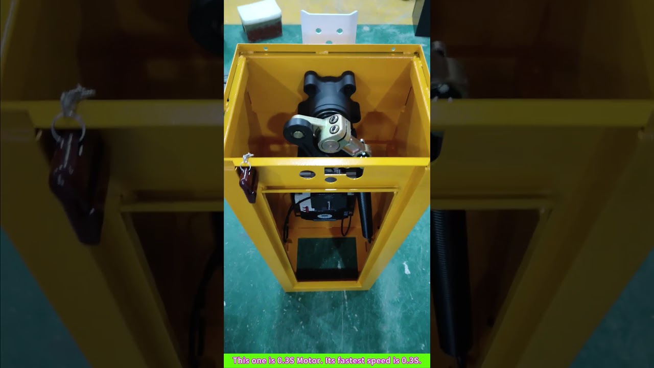 0.3S High Speed Barrier Gates, Fast Barrier Gates, with traffic light in the cabinet, KKH3027