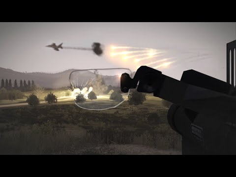 Soldier shot down Fighter Jet with FIM-92 Stinger Missile Launcher - Military Simulation - ARMA 3