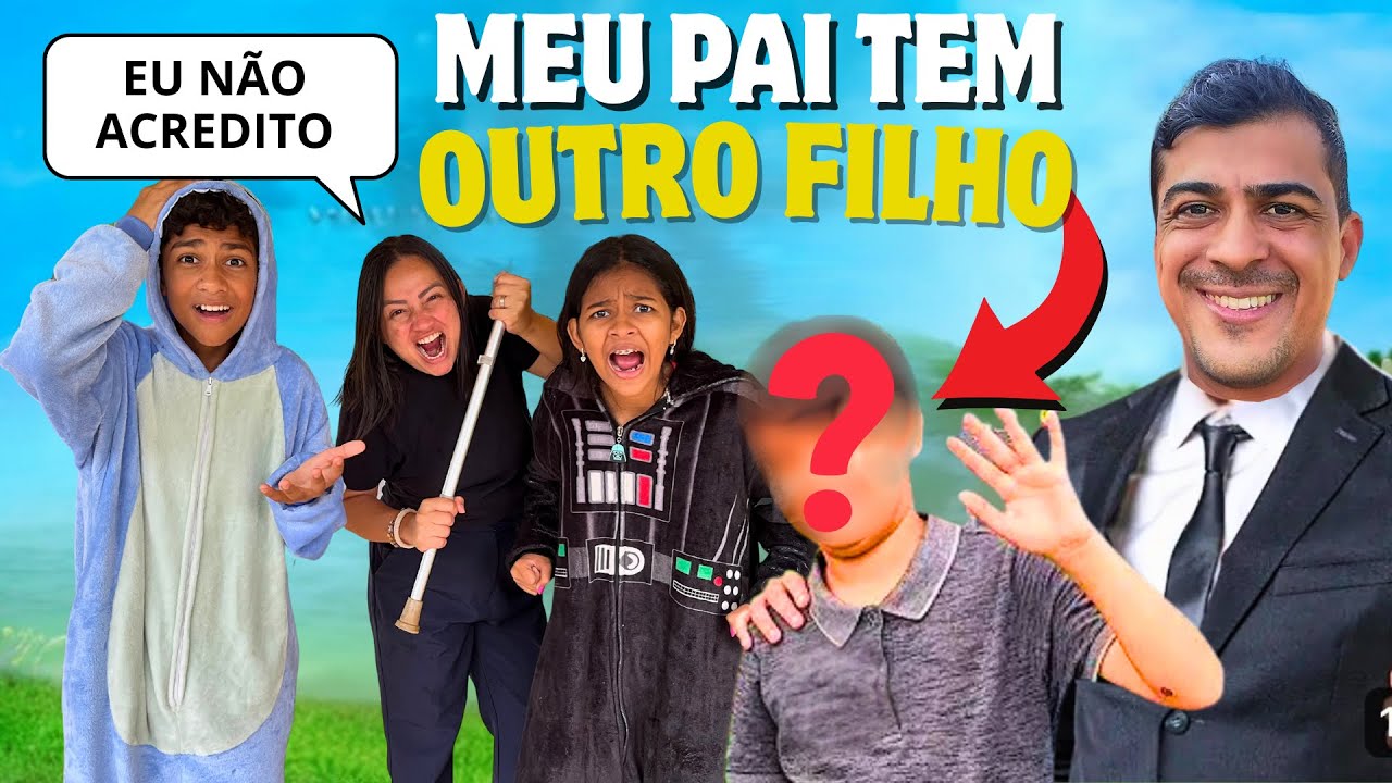 MEU PAI TEM OUTRO FILHO * Minha mãe ficou muito brava feat Duda e Felipe