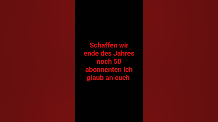 schaffen wir es