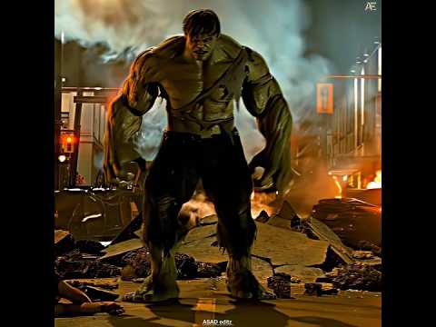 Hulk’s FINAL Transformation 🤯💀 | Hypnotic Slowed Edit l @AsadEditz-S