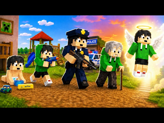 Birth to Death to ANGEL in Minecraft! | Full Movie (Tagalog)