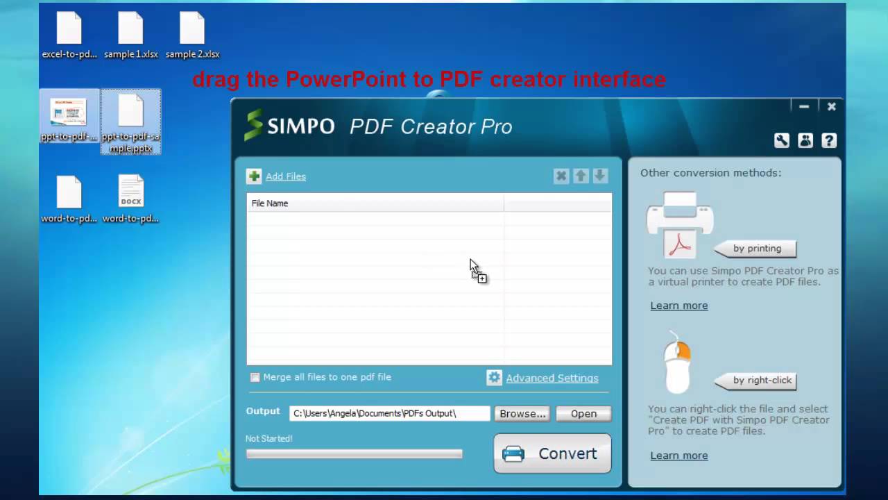 How to Convert PowerPoint Slides to PDF Presentation - YouTube