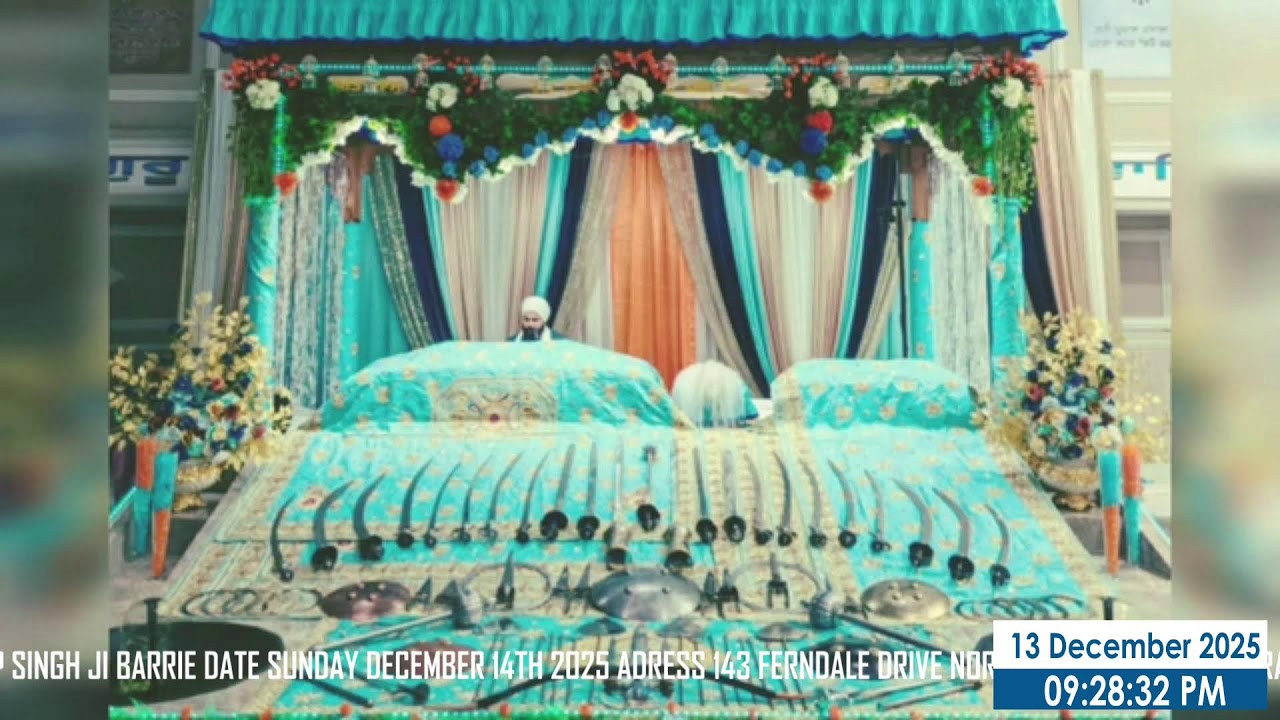 ੨੮ ਮੱਘਰ । ਸੰਮਤ ੫੫੬ । Dec 13 2025