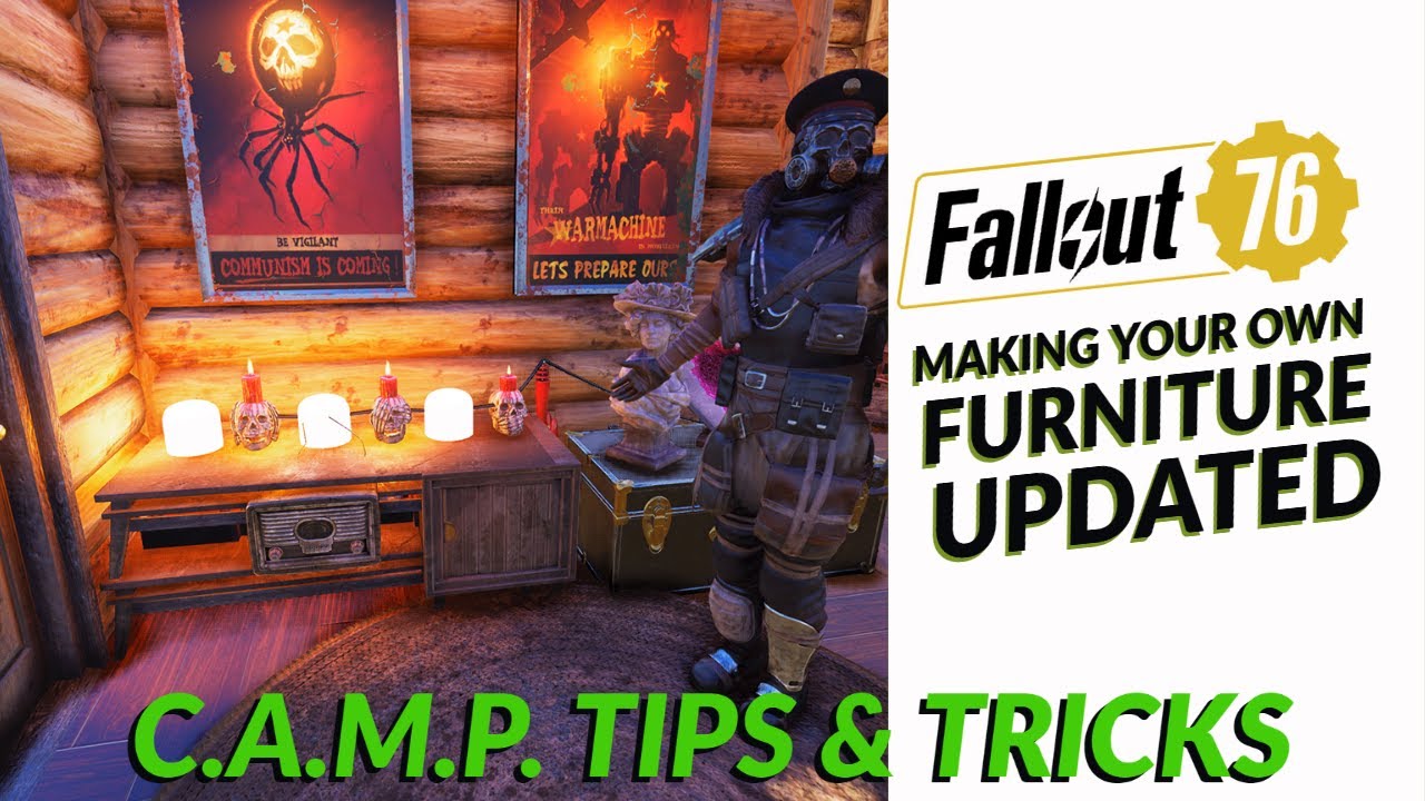 How To Item Merging Creating Unique Items Updated Fallout 76 C.A.M.P