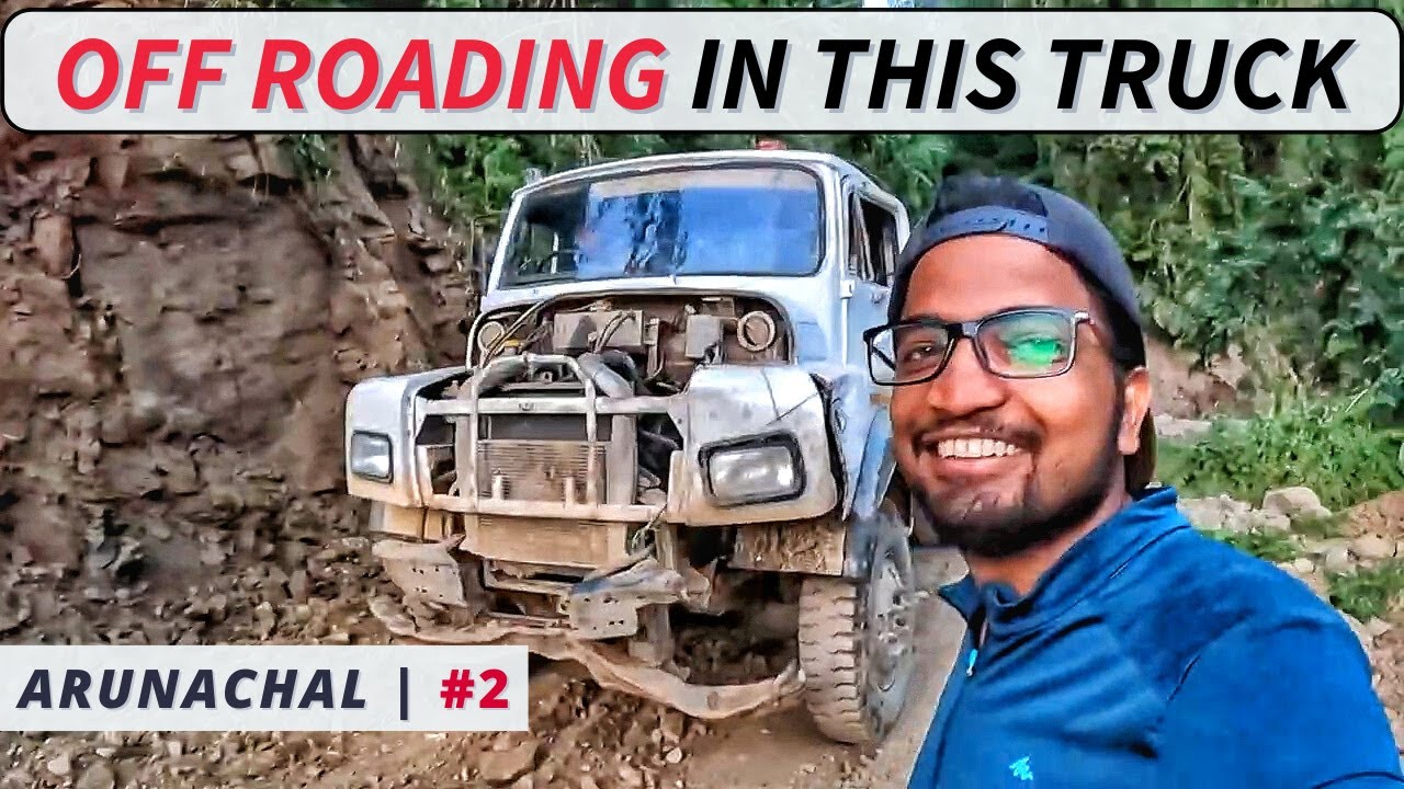 HITCHHIKING IN A TRUCK | Miao to Vijaynagar | Arunachal Pradesh