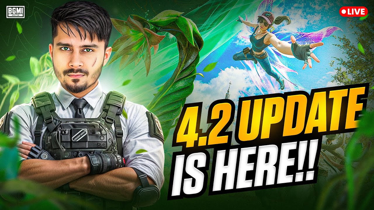 4.2 UPDATE IS HERE 🔥 BGMI NEW UPDATE GAMEPLAY - BGMI LIVE