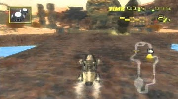 Mario Kart Wii Texture Hack - Vulcano Cave [By Me]