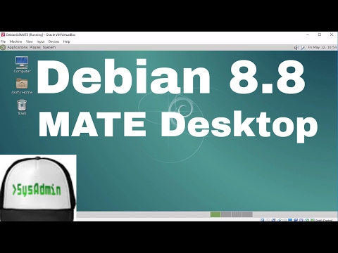 Debian 8.8 MATE