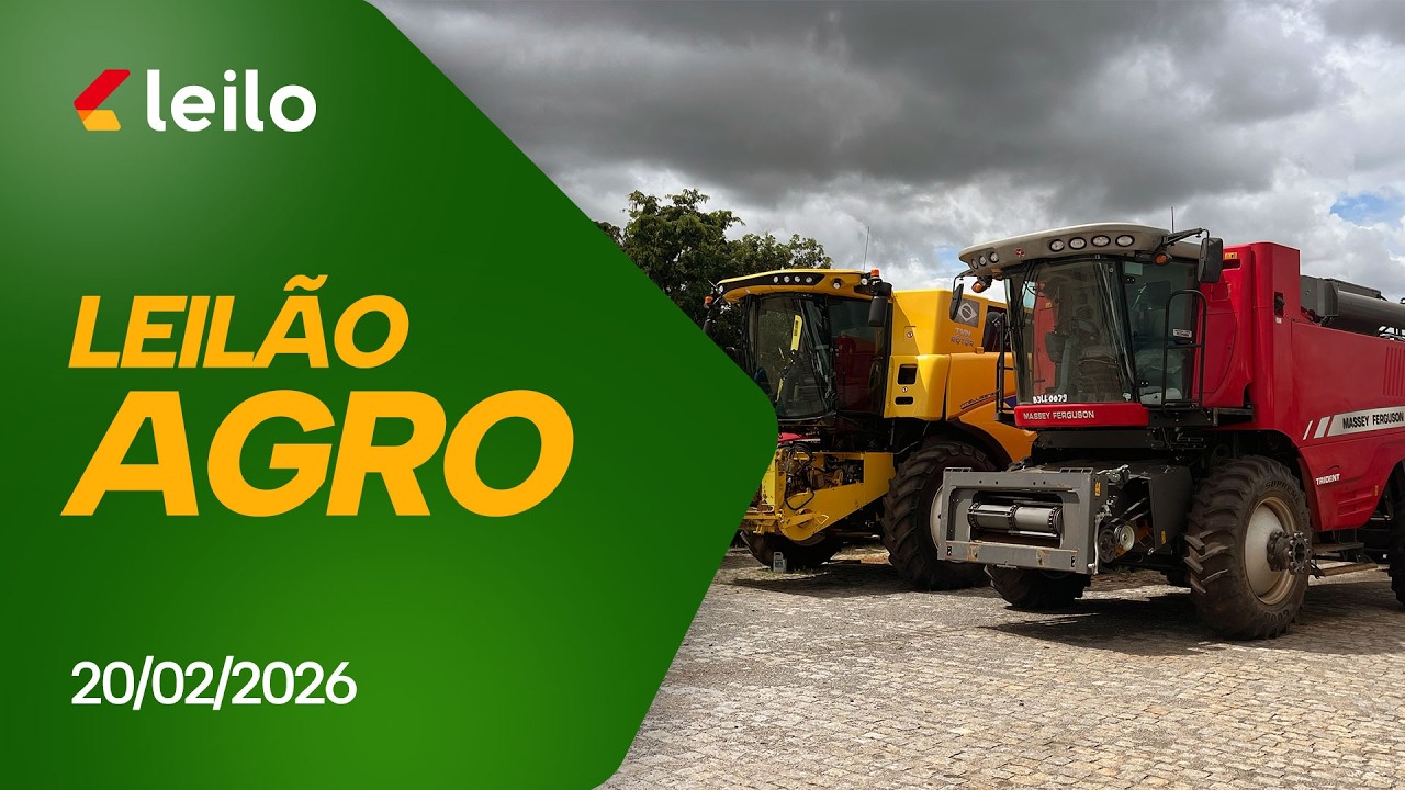Leilão Agro 20/02/2026 09:30H