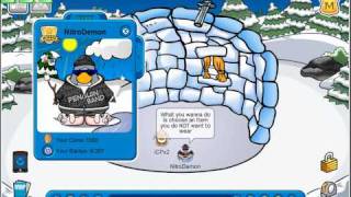 How to wear two items on Club Penguin using WPE PRO
