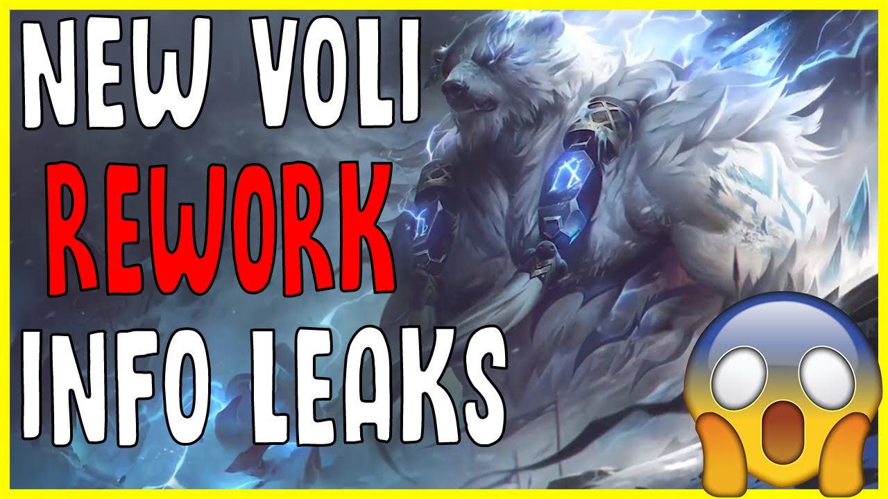 VOLIBEAR REWORK NEW INFO + TEASER! - LIVESTREAM SPLASH ART & RELEASE ...