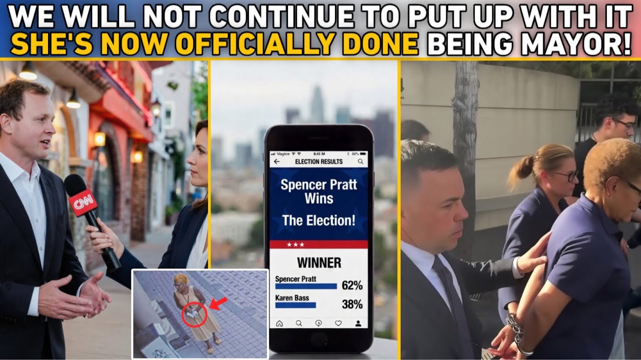 Karen Bass CAUGHT RIGGING LA Mayoral Race From Spencer Pratt!? - YouTube