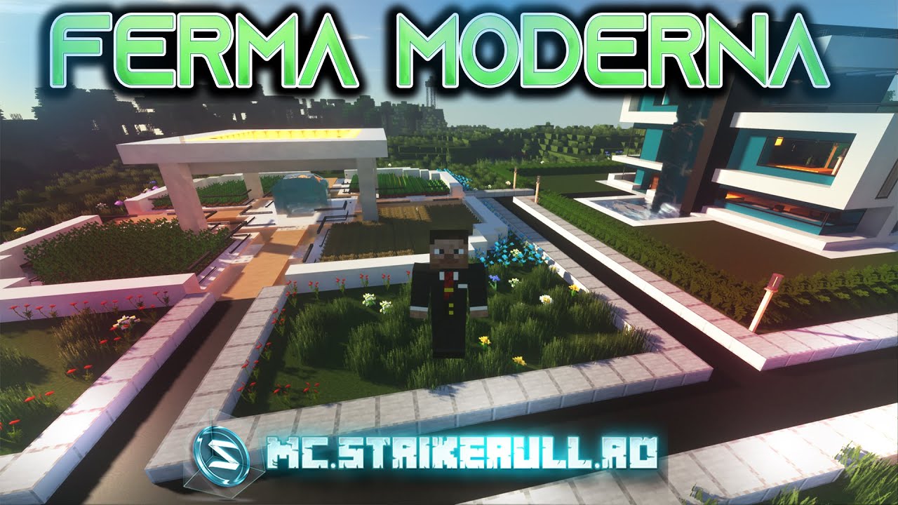 Este destul de moderna ferma? - Minecraft Modern - YouTube