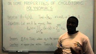 On Some Properties of Carlitz Cyclotomic Polynomials
