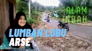 SUNGGUH INDAH! PEMANDANGAN ALAM LUMBAN LOBU ARSE SUASANA PEDESAAN TAPSEL, BEAUTIFUL VILLAGE ATMOSFER