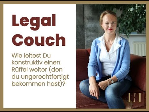 Kanzleialltag: Wie gelingt es bei einem Rüffel souverän zu reagieren?