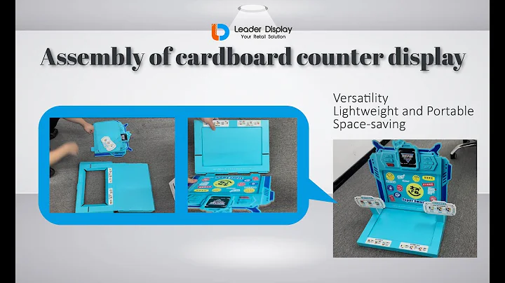 Master Easy Assembly: Cardboard Countertop Display Boxes 📦✨