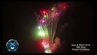 399 Shot Flower Exhibition Pyro Demon Pro Line BACK IN STOCK
