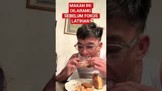 Bilal Indo Ninja Menikmati Terakhir Kalinya Makanan yg Dilarang Untuk Atlet #jaden #boxing #byon