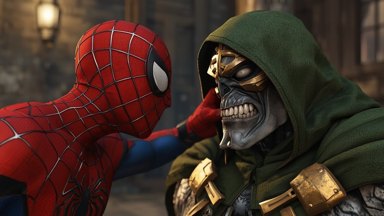 SPIDERMAN V/s DR DOOM FIGHT 😱 (MCU) GAME 🎯 