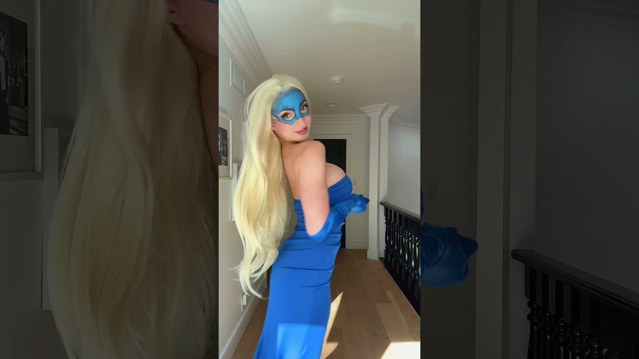 “I hate Blonde Blazer” okkkk idc #dispatch #cosplay #blondeblazer #gymgirl