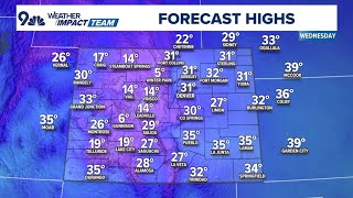 Denver weather Chilly cloudy and breezy for Wednesday