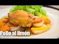 Pollo rostizado al limón