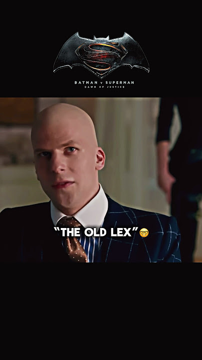 LEX LUTHOR THEN VS NOW #superman