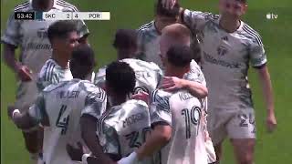 Sporting KC stumbles to 4-2 loss against Portland