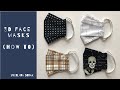 How to sew a simple, well fitting 3D Face Mask.