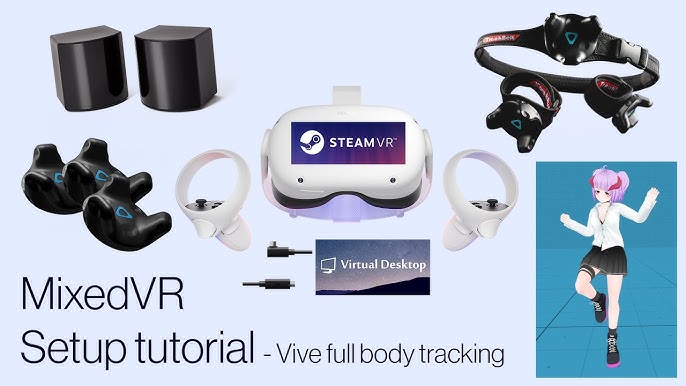 Udførelse gård historie MixedVR Vive Full Body Tracking - complete setup guide - YouTube