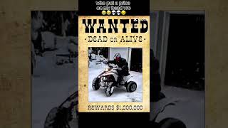 bro #viralsound #viral #wildwest #snow #winter #polaris #2stroke
