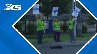 Multicare Parkland workers go on strike