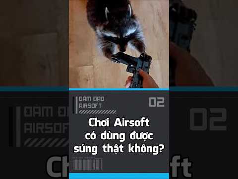 Chơi Airsoft có dùng được súng thật không?