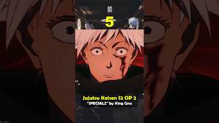 Top 10 Jujutsu Kaisen Songs #jujutsukaisen #jpop #anime