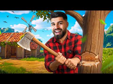 ხეების მოჭრით და გაყიდვით მილიონერი გავხდი! | A Game About Chopping Trees