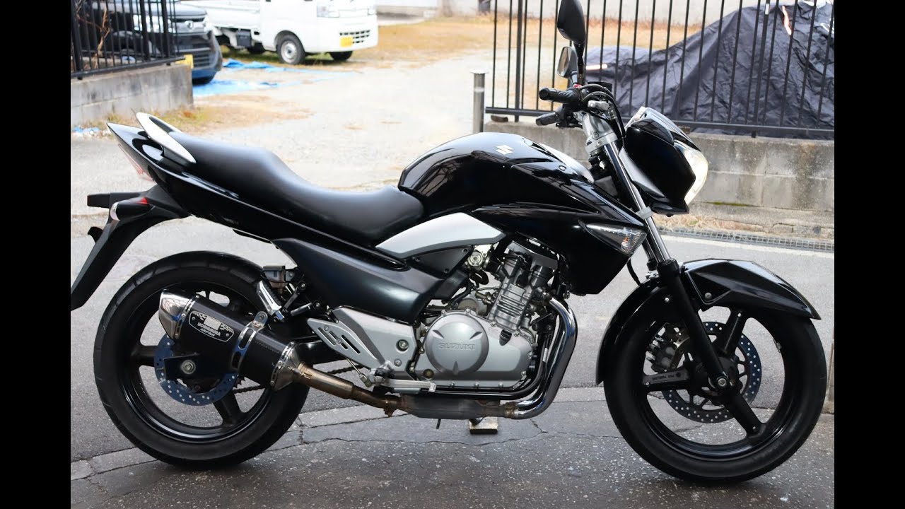 ☆GSR250☆ヨシムラマフラー☆快調！セル一発☆外装良好キレイ☆ - YouTube